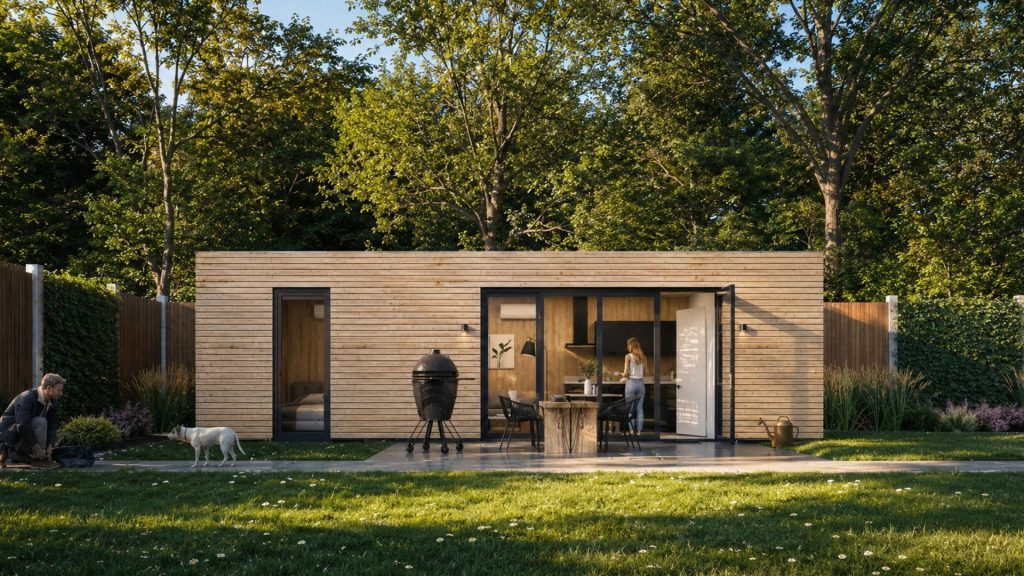 Tuinkantoor of Tinyhouse van TinyFox WoonUnit